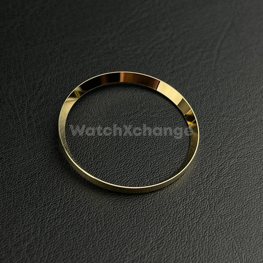 Polished Gold Chapter Ring for Seiko SKX007 SRPD Mod Watches 30.5mm NH36 NH35