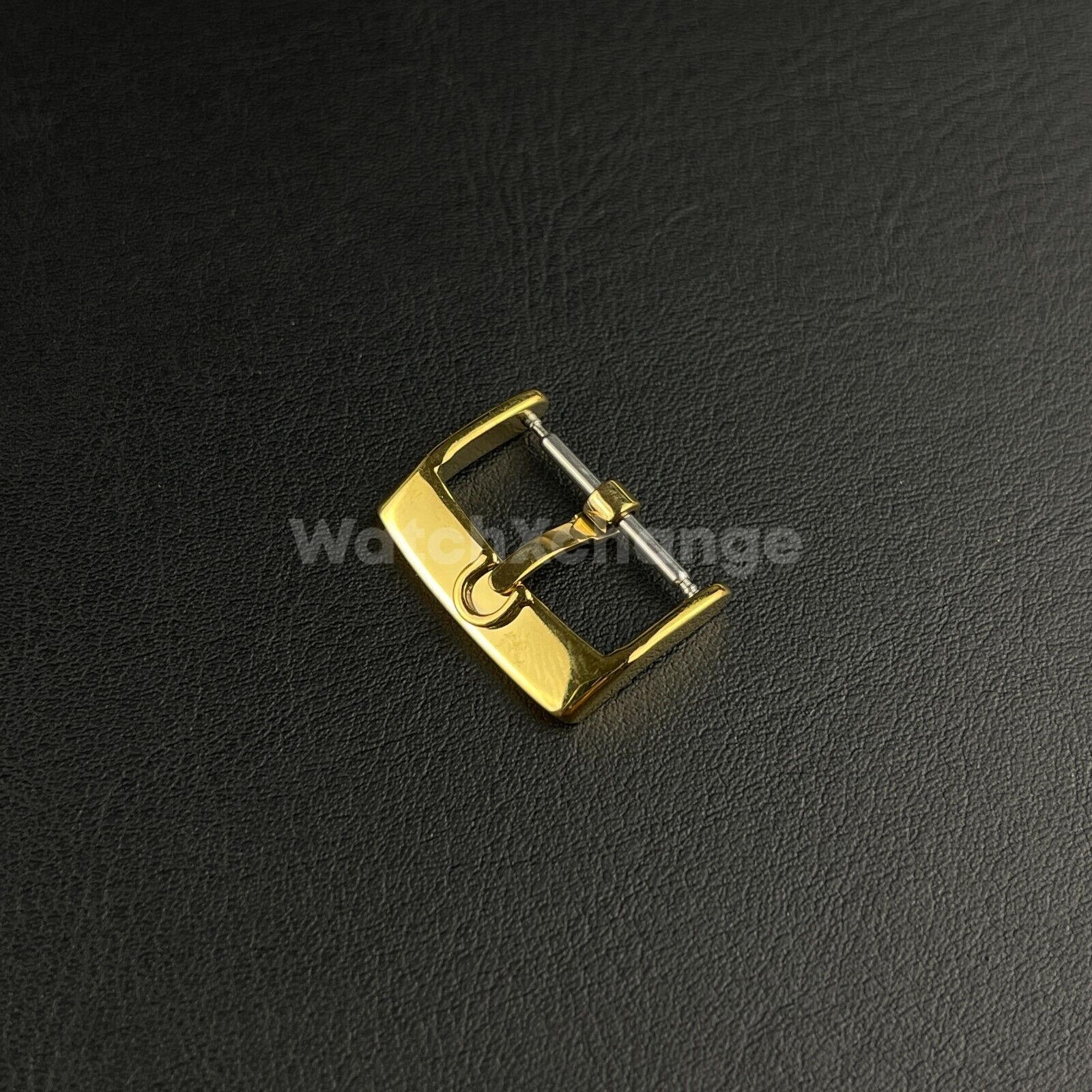 Gold Tongue Classic Buckle For Omega Leather Watch Strap Band Clasp 16 18 20mm