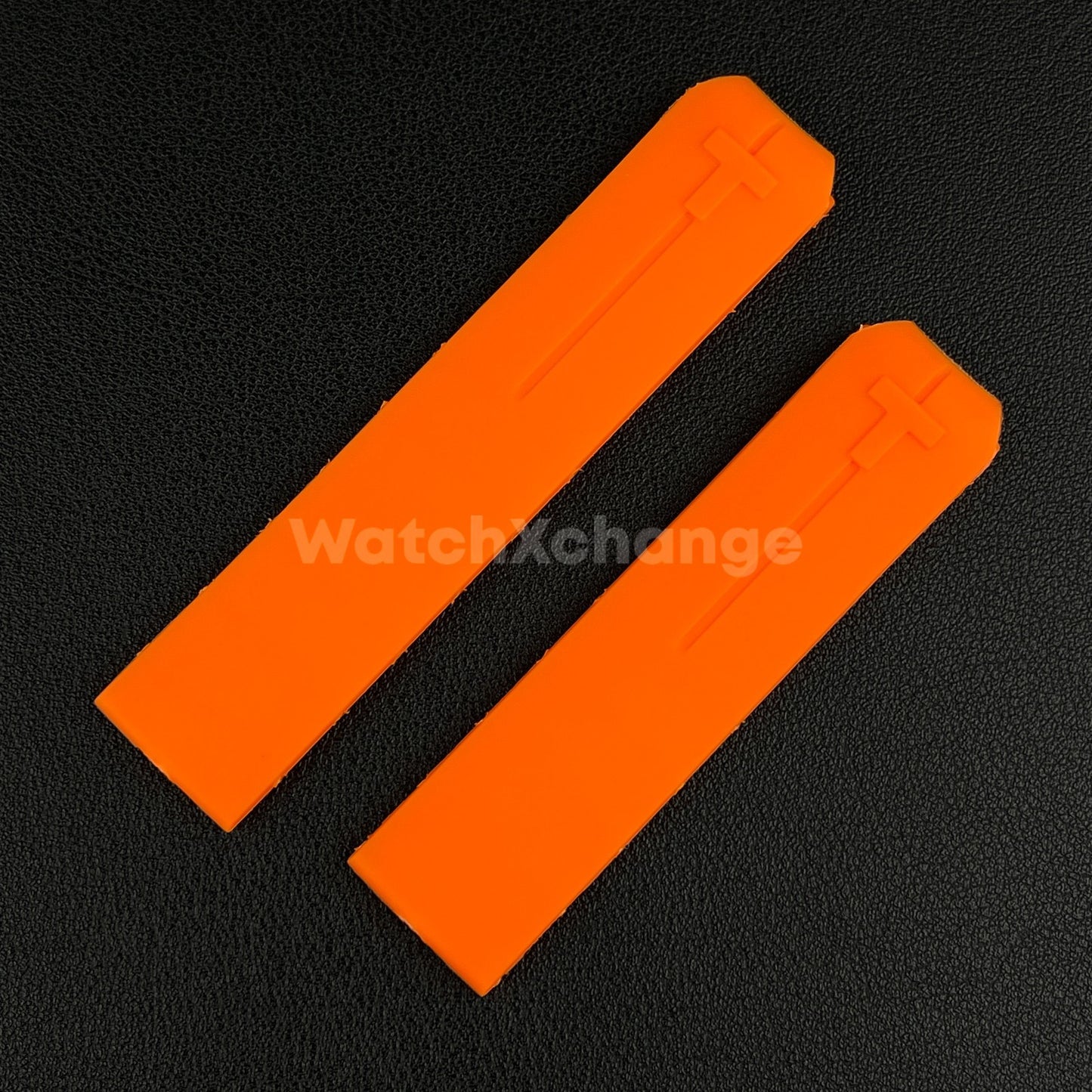 For T-TOUCH Watch TISSOT 20mm / 21mm Rubber Z353 Strap Band Clasp Buckle Orange