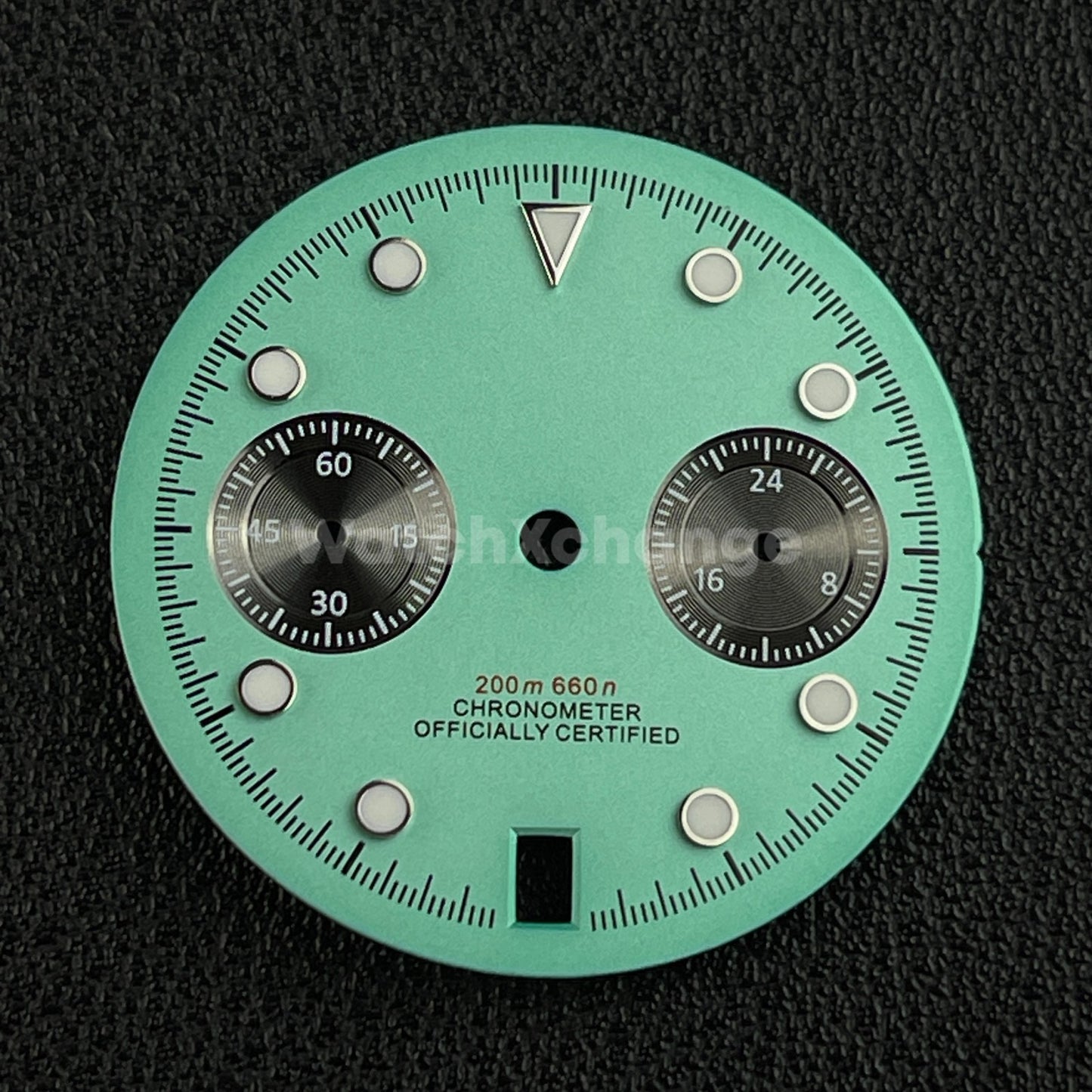 Light Green Turquoise 30mm Watch Dial Accessory for VK64 Quartz Movement