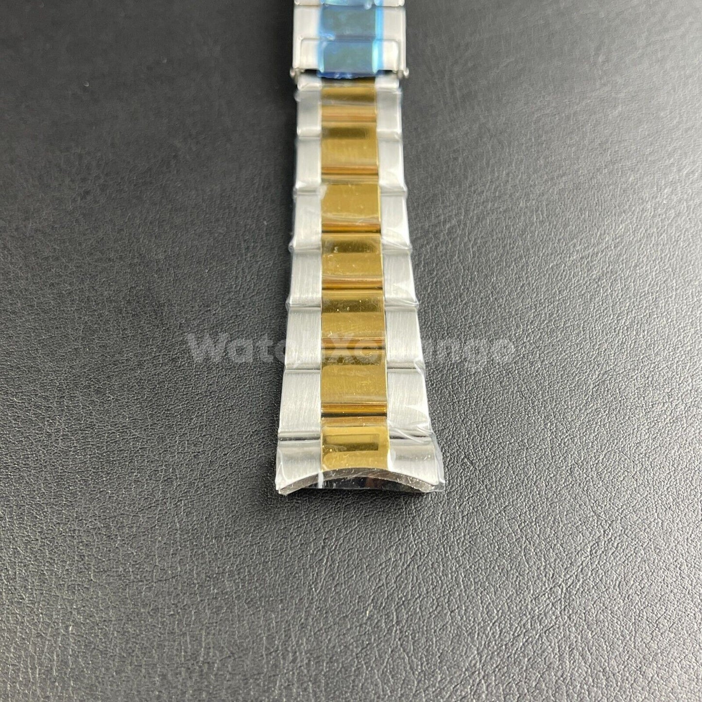 Silver Gold Watch Strap Band Replacement fit Rolex Submariner, Daytona, GMT 20mm