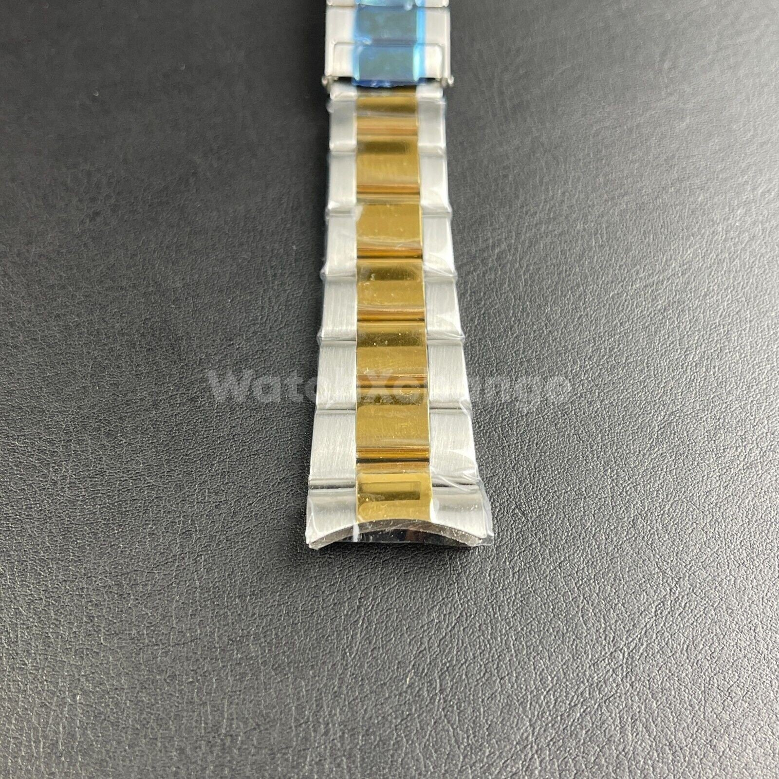 Silver Gold Watch Strap Band Replacement fit Rolex Submariner, Daytona, GMT 20mm