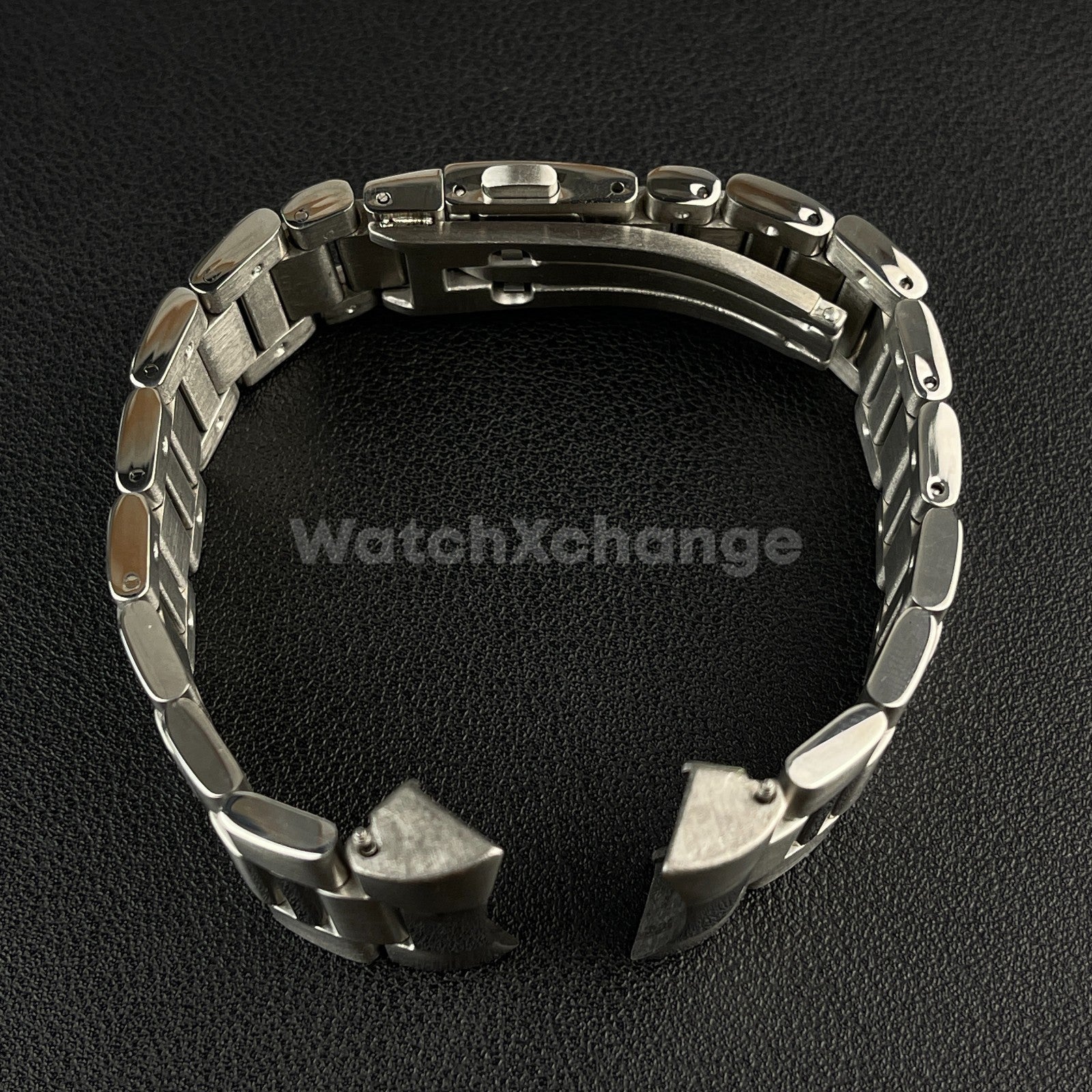 24mm Stainless Steel fit TAG Heuer Carrera Silver Watch Strap Band Bracelet