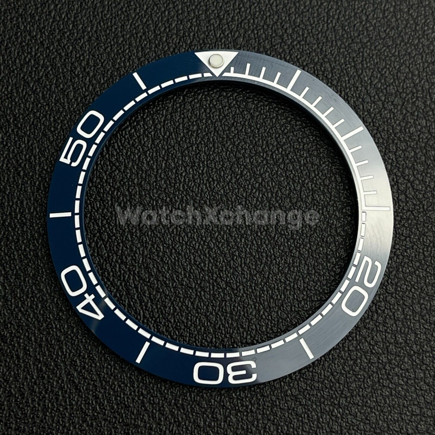 Blue & White Ceramic Bezel Insert 41.5mm for Rolex Seiko SKX SRPD Omega
