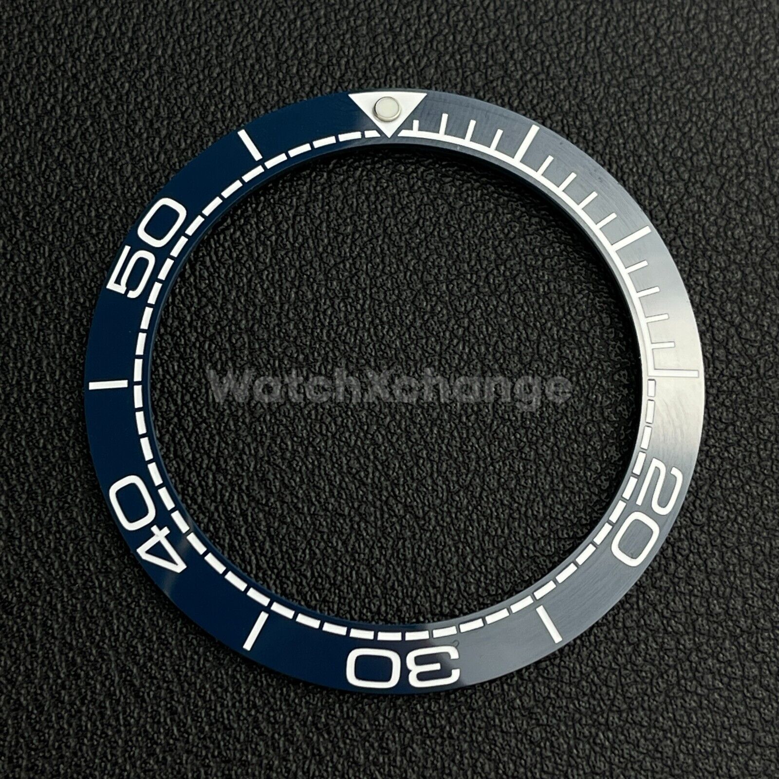 Blue & White Ceramic Bezel Insert 41.5mm for Rolex Seiko SKX SRPD Omega