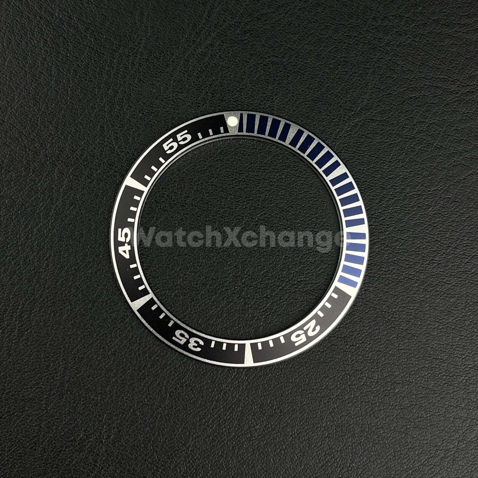 41mm Blue & Black Aluminium Bezel Insert Fits Seiko King Prospex Samurai SRPF