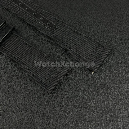 Black Nylon Canvas Watch Strap 20mm 21mm 22mm IWC Pilot Waterproof Sport Band