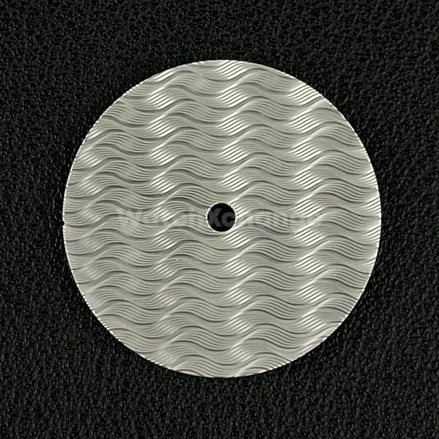 28.5mm Silver Wavy Texture Watch Dial Face for SEIKO NH35 NH36 Movements