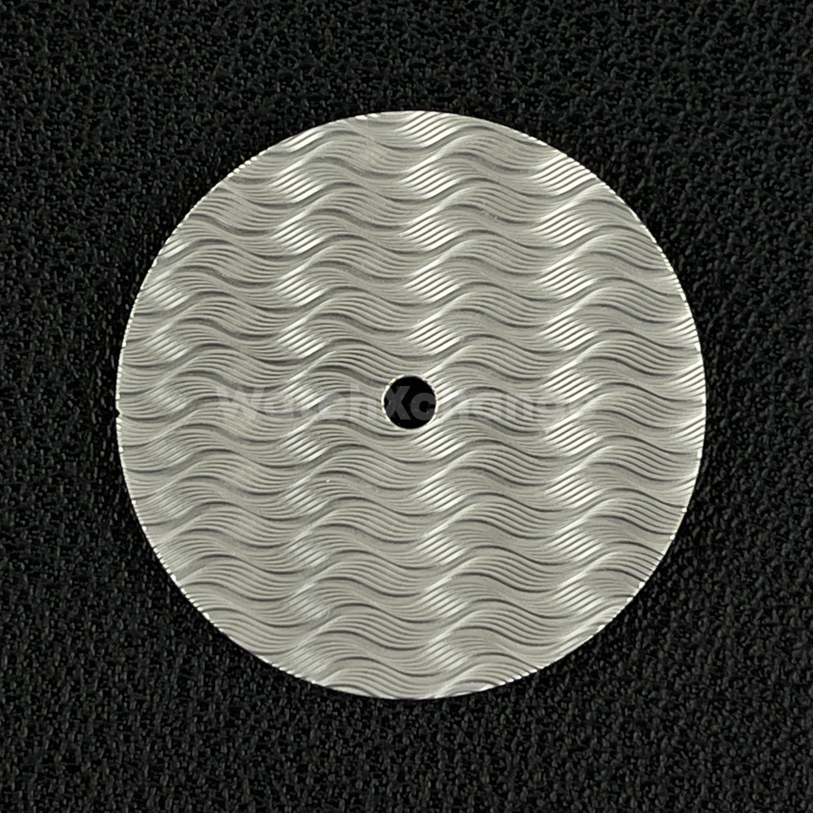 28.5mm Silver Wavy Texture Watch Dial Face for SEIKO NH35 NH36 Movements