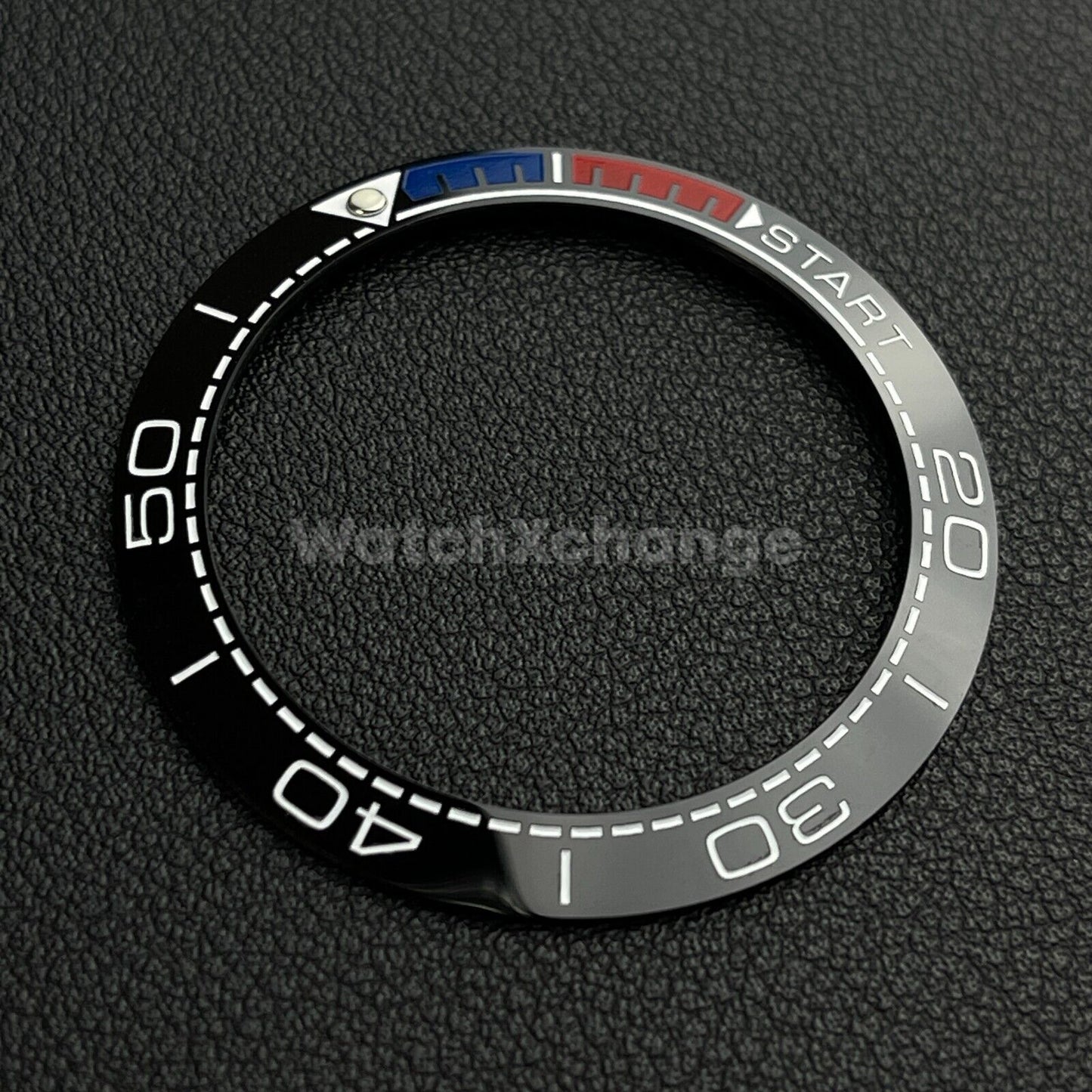 Black & Red Blue Ceramic Bezel Insert 41.5mm for Rolex Seiko SKX SRPD Omega