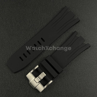 For Audemars Piguet Royal Oak Offshore 44mm Case 30mm Black Rubber Watch Strap