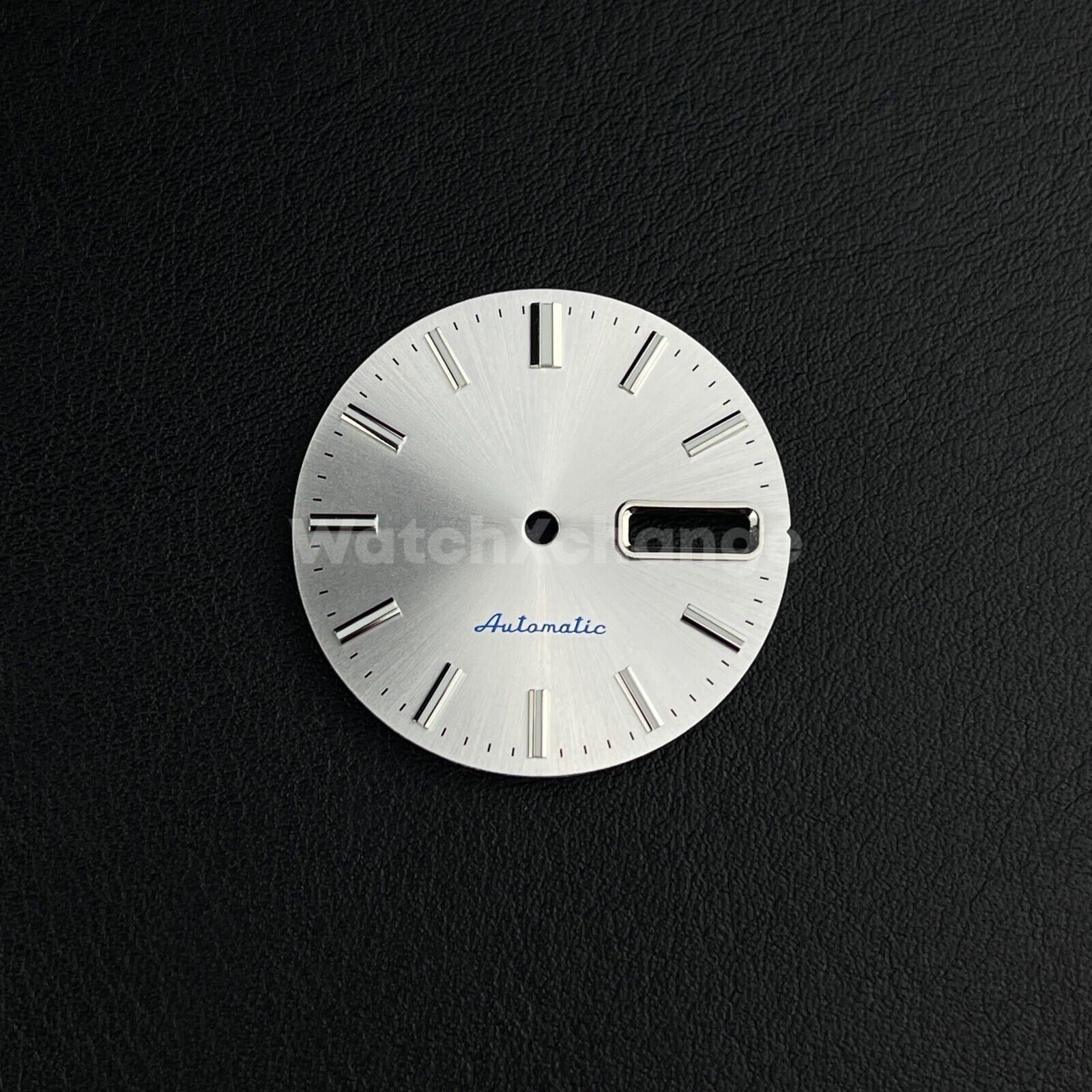 28.5mm Silver Watch Dial for SEIKO NH36A 4R36 Watch Movement Parts