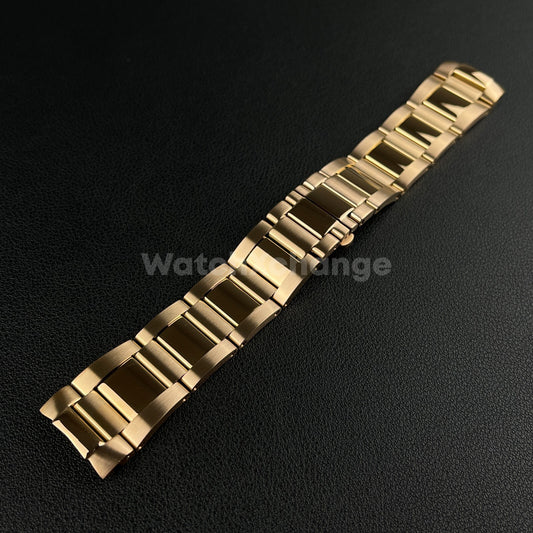23mm Rose Gold Stainless Steel Watch Band Strap For Cartier Calibre W7100015