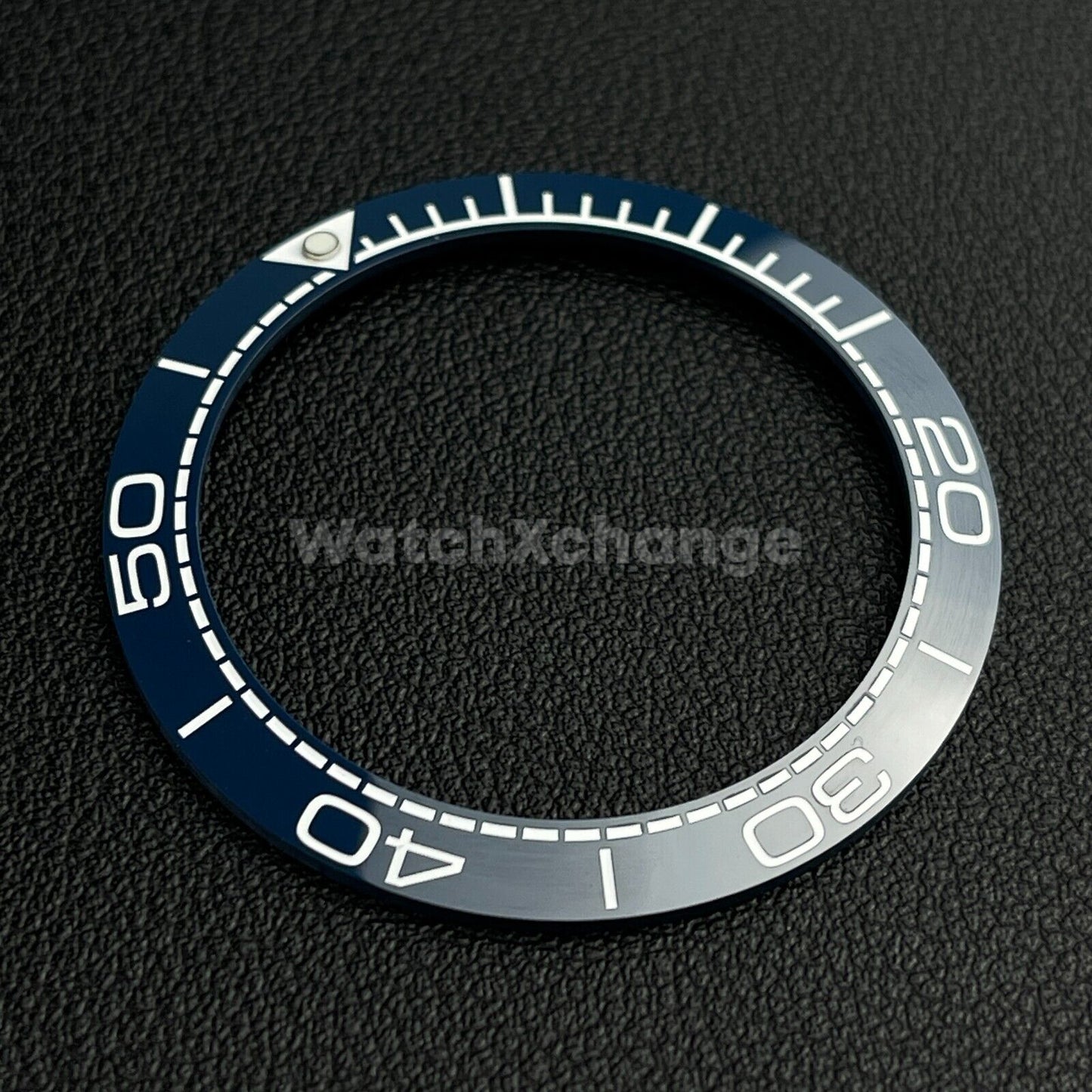 Blue & White Ceramic Bezel Insert 41.5mm for Rolex Seiko SKX SRPD Omega