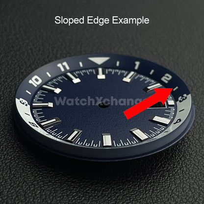 33.5mm Green Watch Dial for SEIKO NH35 NH36 Watch Movement