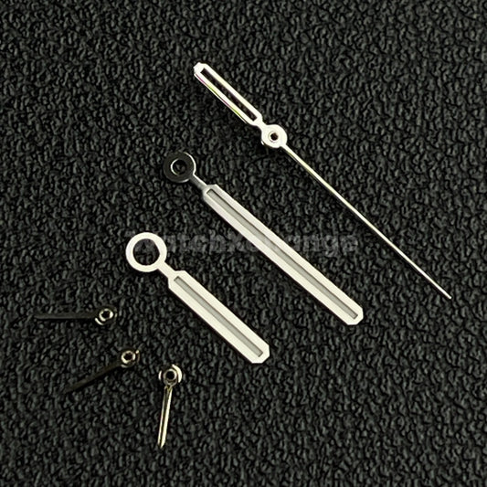 Silver Watch Hands Green Luminous 6 Watch Hands for Japan VK63 Movement