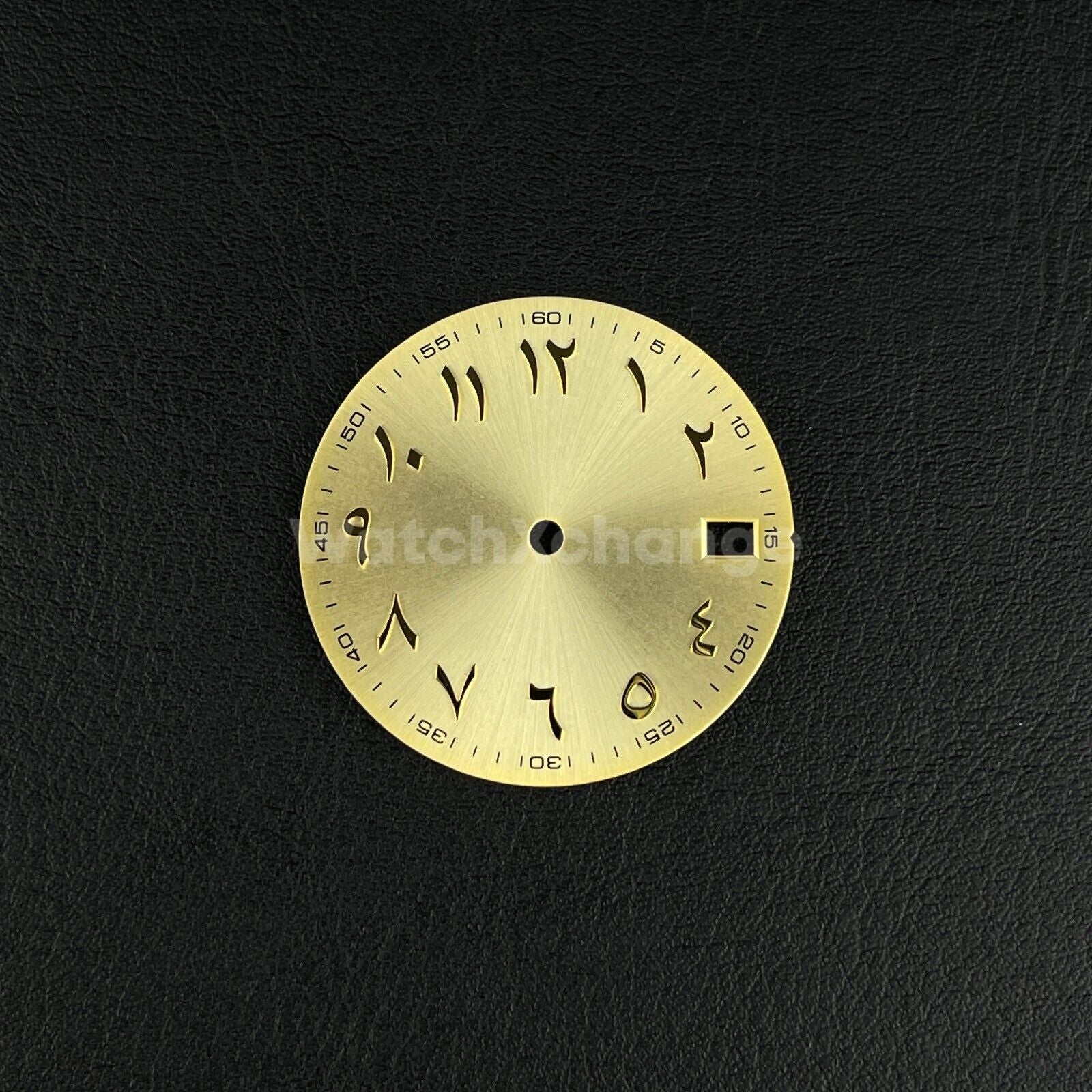 28.5mm Gold Arabic Watch Dial NH35 NH36 Movement Professional