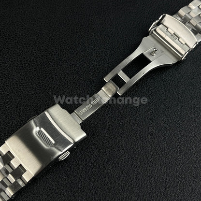 Silver Stainless Steel Super Engineer Watch Band Bracelet For Seiko 18mm - 24mm