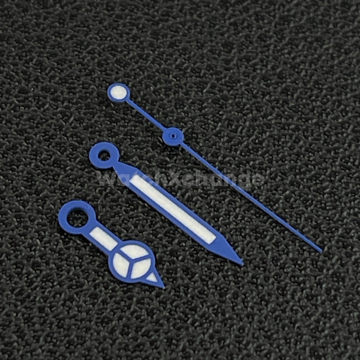 Blue Mercedes Watch Hands For SEIKO NH35A/36/4R/7S Movements