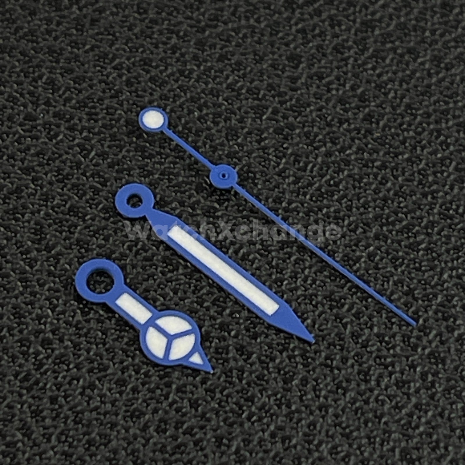 Blue Mercedes Watch Hands For SEIKO NH35A/36/4R/7S Movements