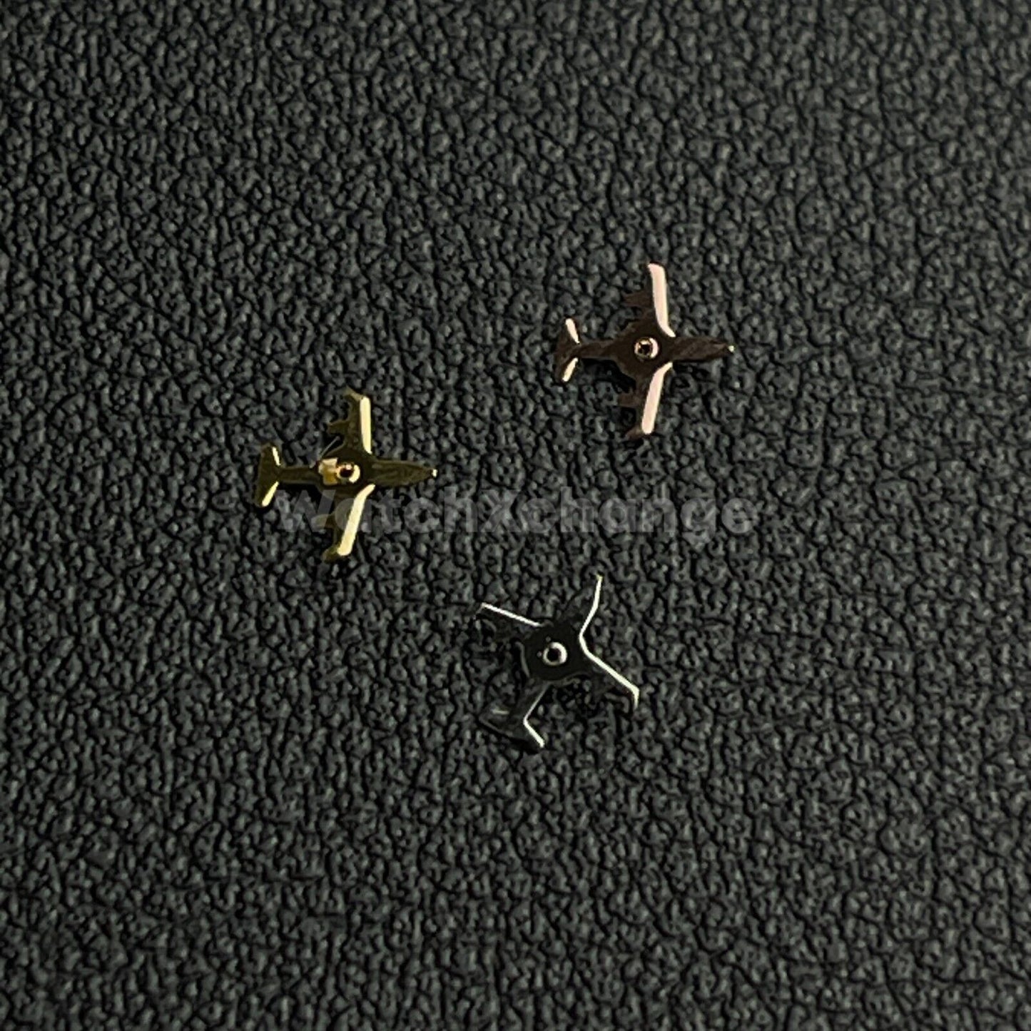 Airplane Shape Second Watch Hand for VK63 Movements Silver Rose Gold