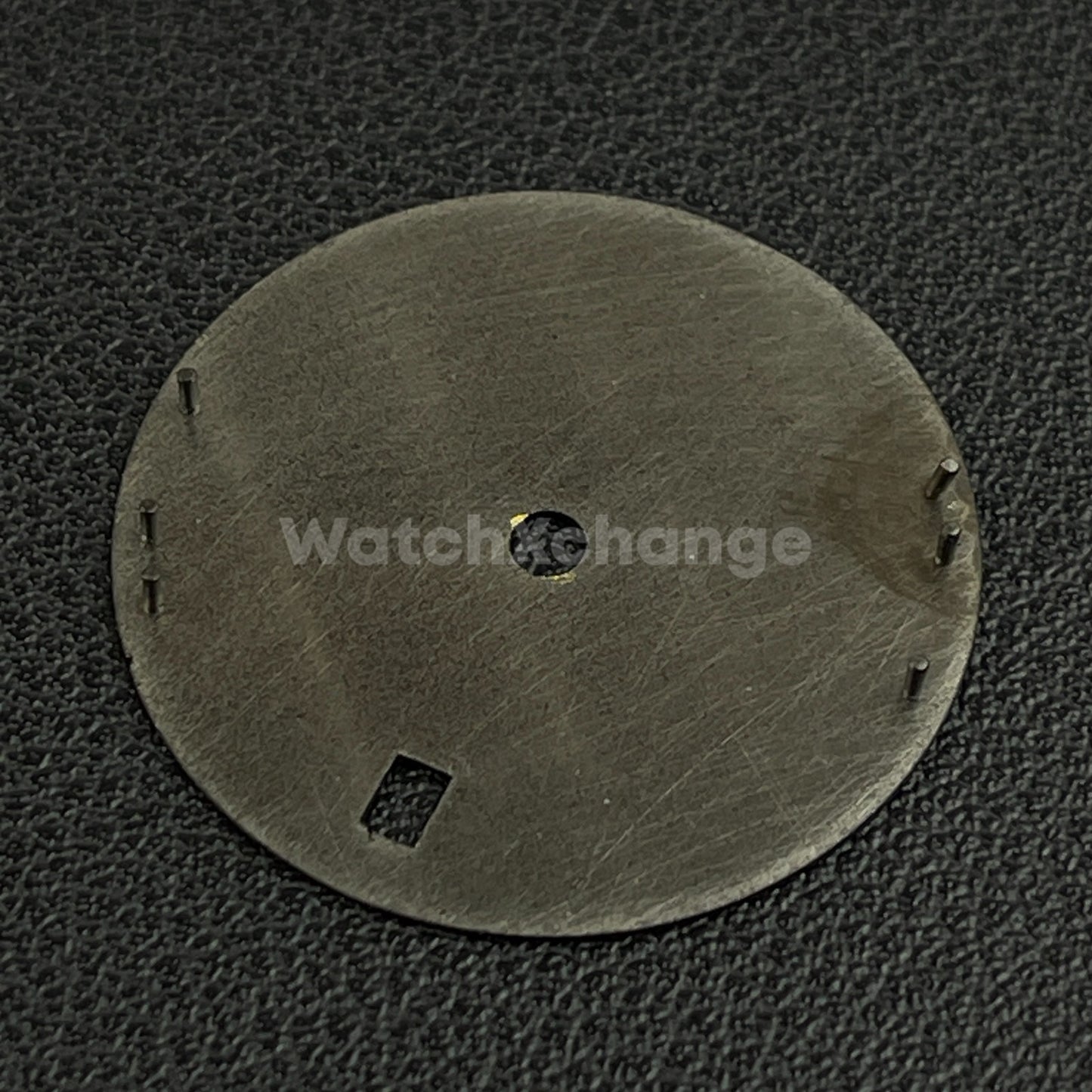 33.5mm Black Pilot GMT Watch Dial Replacement for NH34 Watch Movement Parts