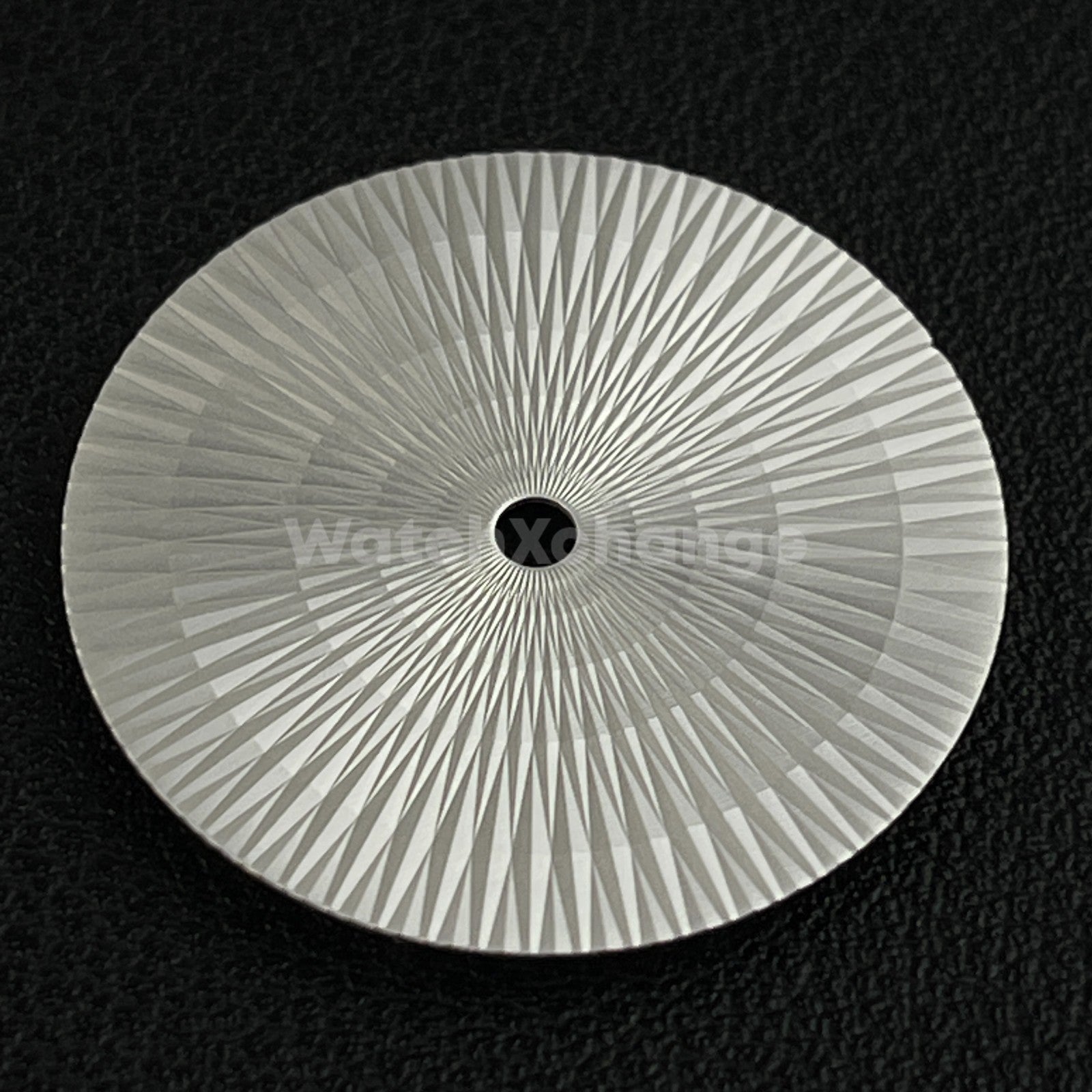 28.5mm Silver Radial Texture Watch Dial Face for SEIKO NH35 NH36 Movements