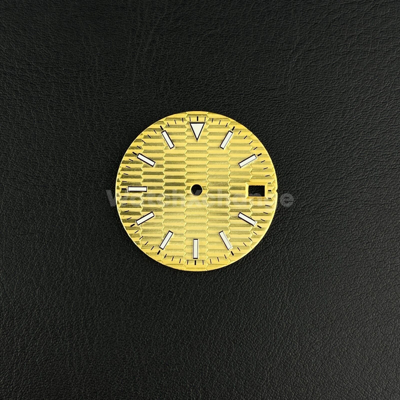 28.5mm Gold Watch Dial for SEIKO NH35 Watch Movement Parts