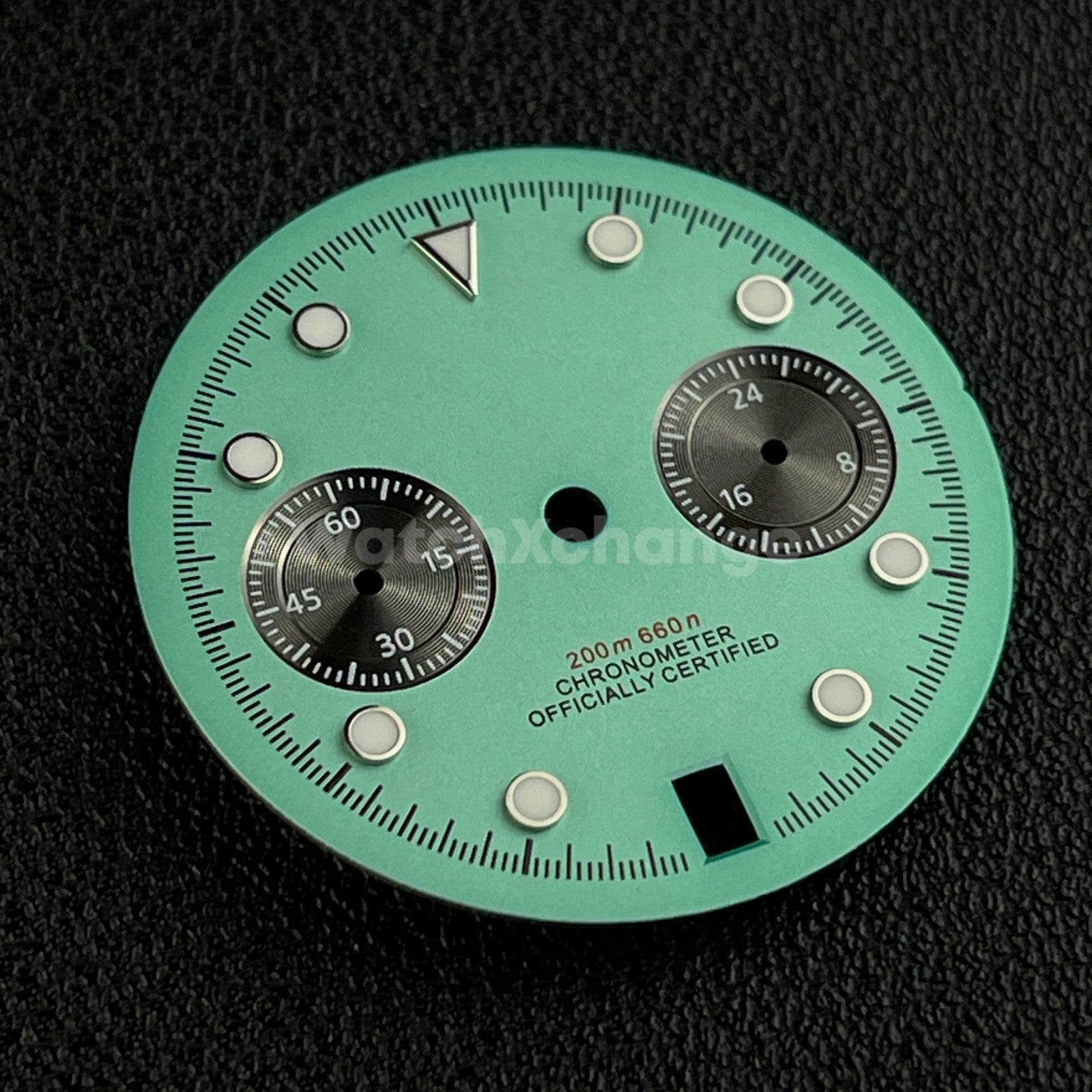 Light Green Turquoise 30mm Watch Dial Accessory for VK64 Quartz Movement