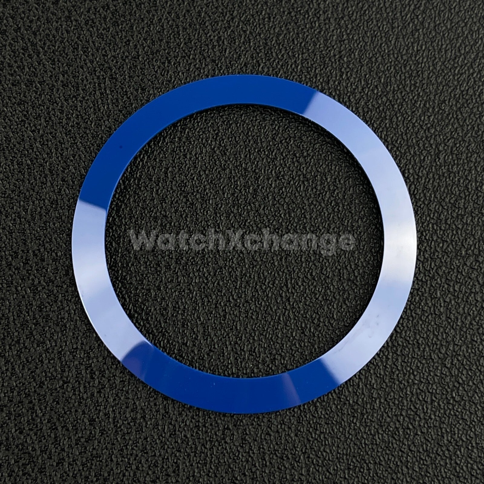 DEFECTIVE Plain Blue 38mm Ceramic Bezel Insert For Rolex Seiko SKX007 Sloped