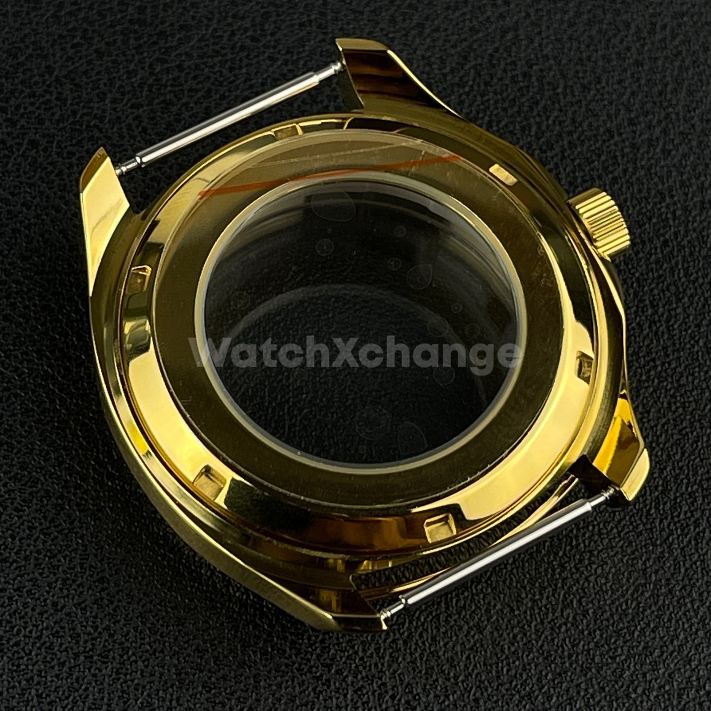 40mm Gold Stainless Steel Watch Case For Japanese NH35 NH36 NH38