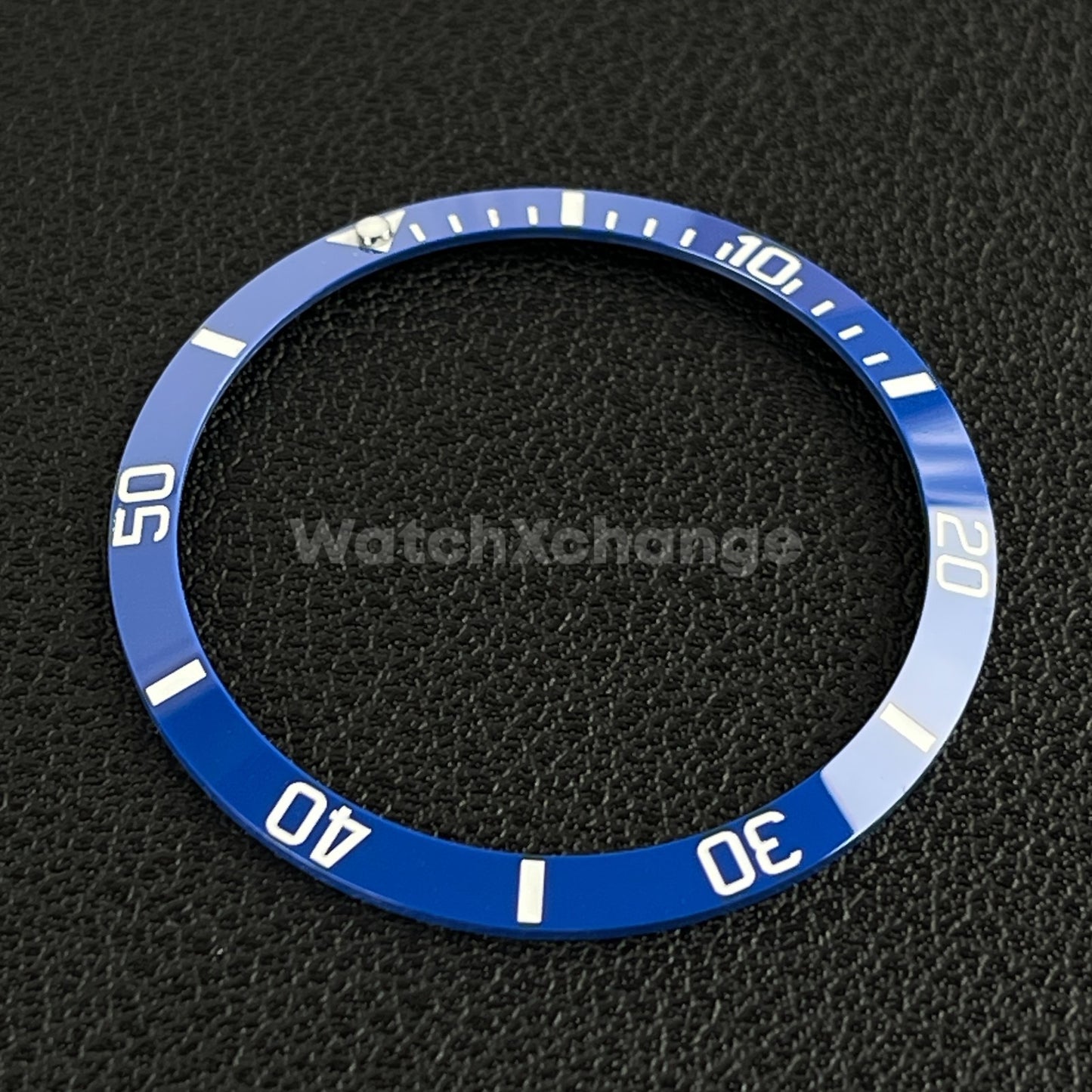 34mm Blue & White Ceramic SUB Bezel Insert For Seiko Rolex Tudor Divers Watch