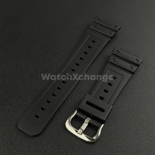 Black Watch Strap For G-SHOCK Replacement Rubber Band CASIO GA2100 GA2110 16mm