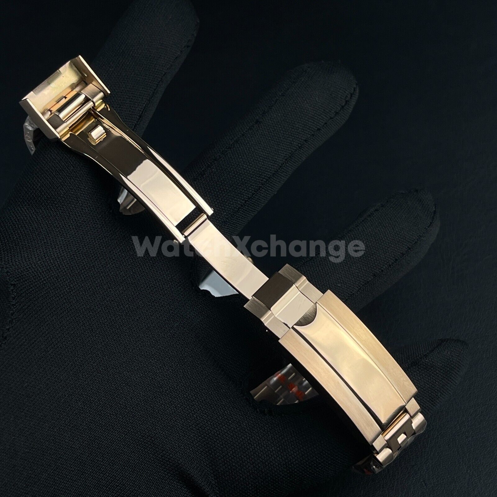 36mm/39mm Fluted Bezel Rose Gold Watch Case Fit NH35 NH36 Jubliee Bracelet