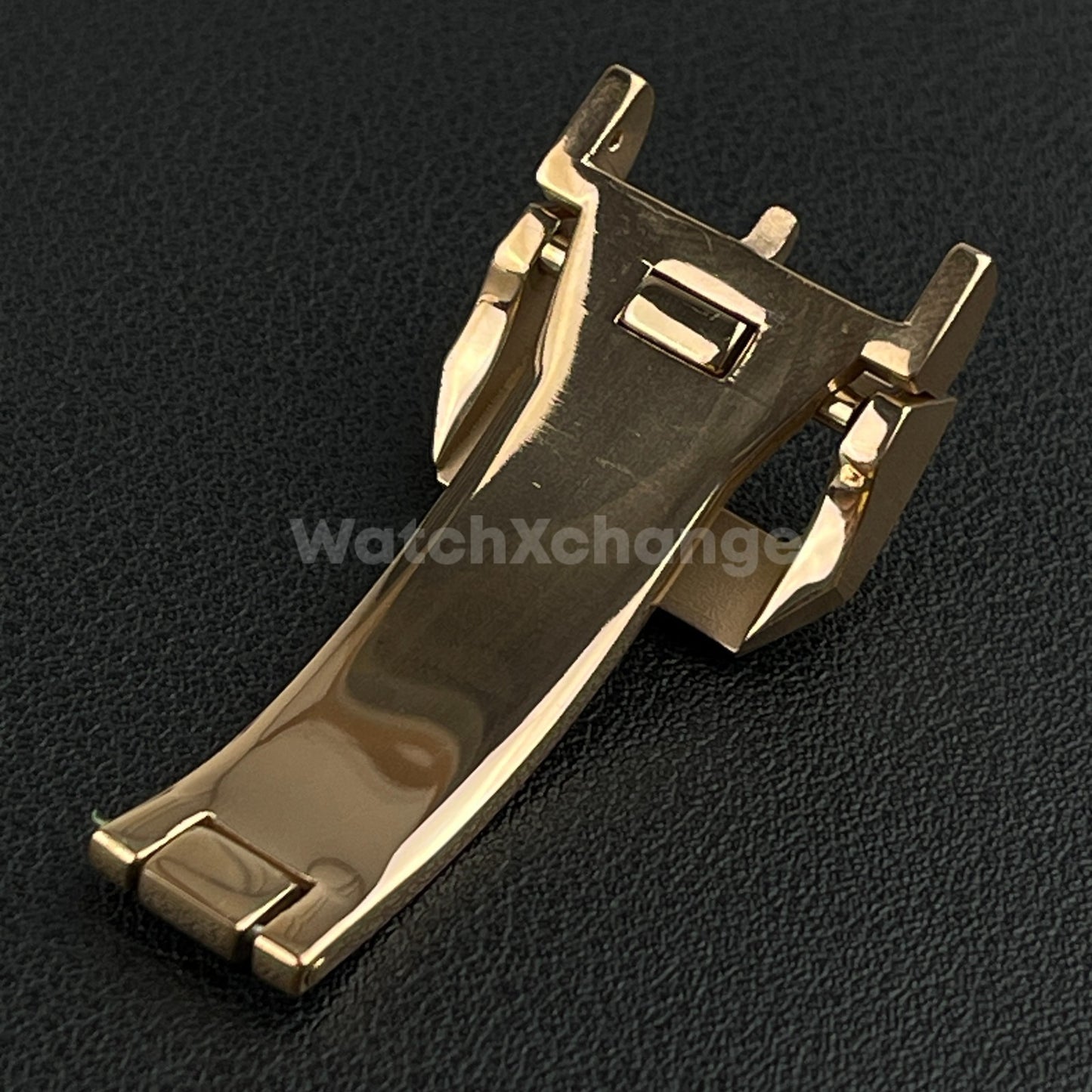 18mm Rose Gold Folding Deployment Buckle Clasp For IWC PILOT AQUATIMER