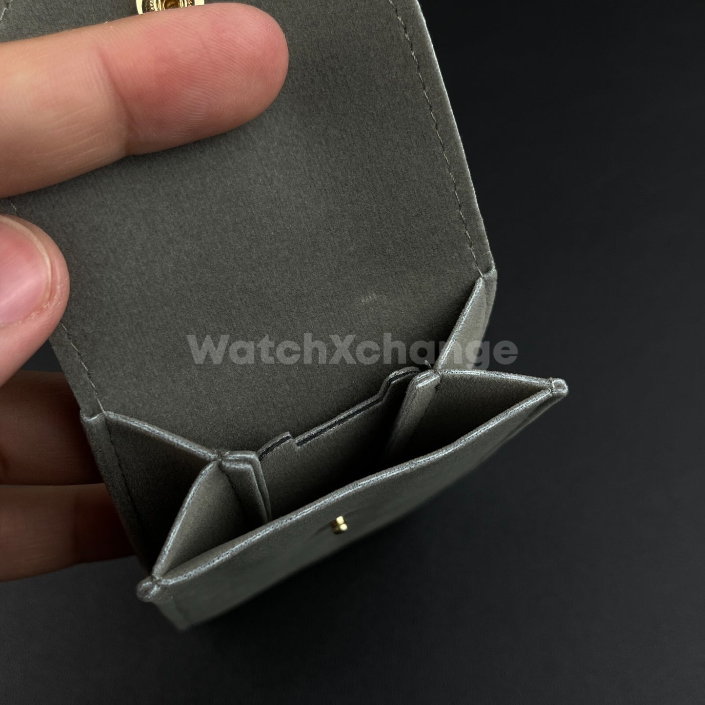 Velvet Watch Storage Pouch Bag Handmade Watch Case Travel Holder Container