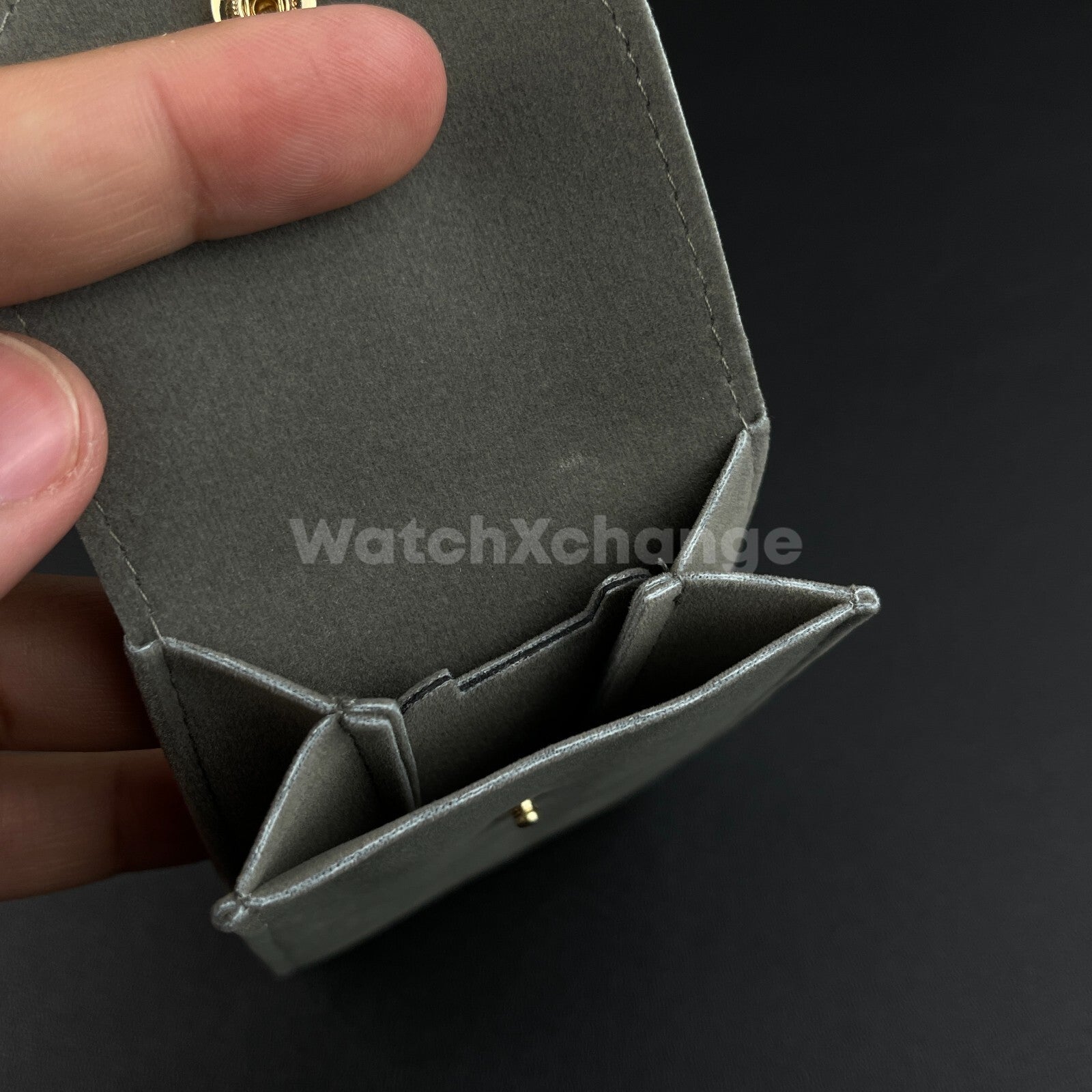 Velvet Watch Storage Pouch Bag Handmade Watch Case Travel Holder Container