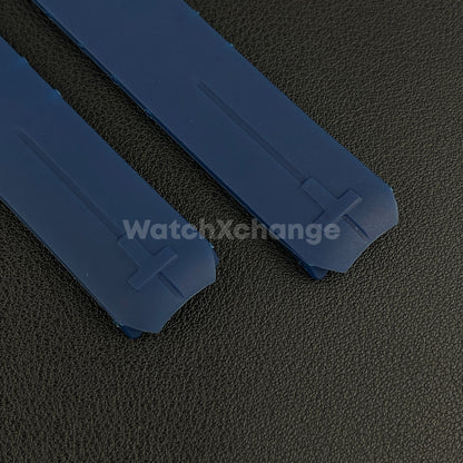 For T-TOUCH Watch TISSOT 20mm / 21mm Rubber Z353 Strap Band Clasp Buckle Blue
