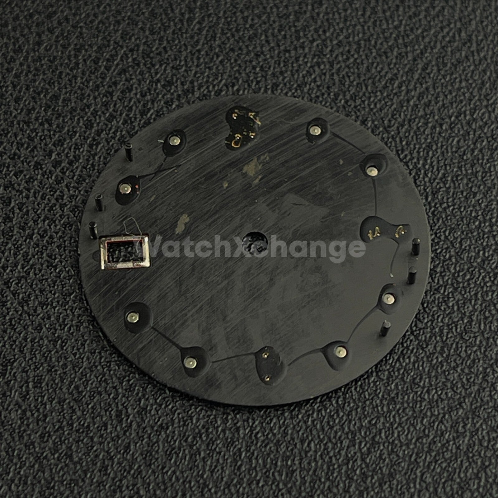 28.5mm Black & Orange Watch Dial Face for SEIKO NH35 Movement