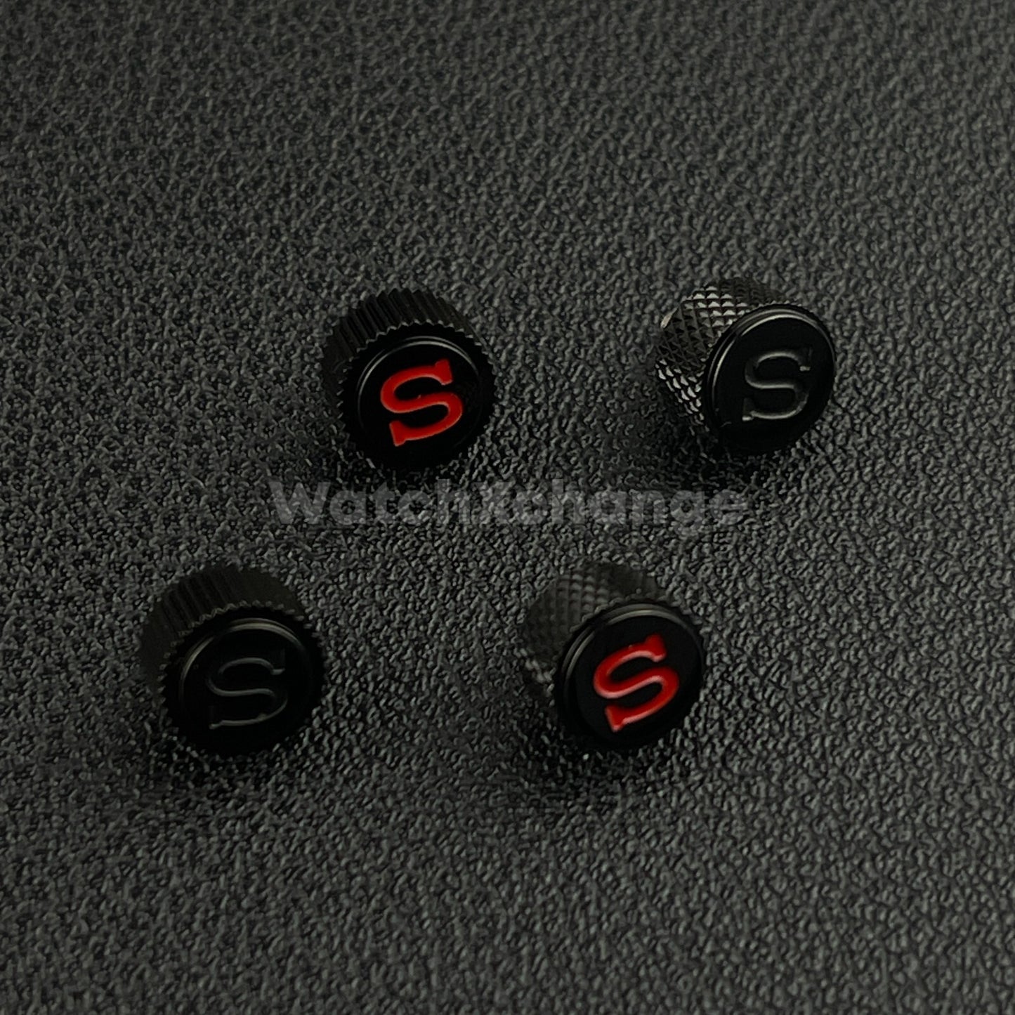 Black Screw-in Engraved "S" Crown for Seiko SKX007 SKX009 NH35 NH36 SRPD