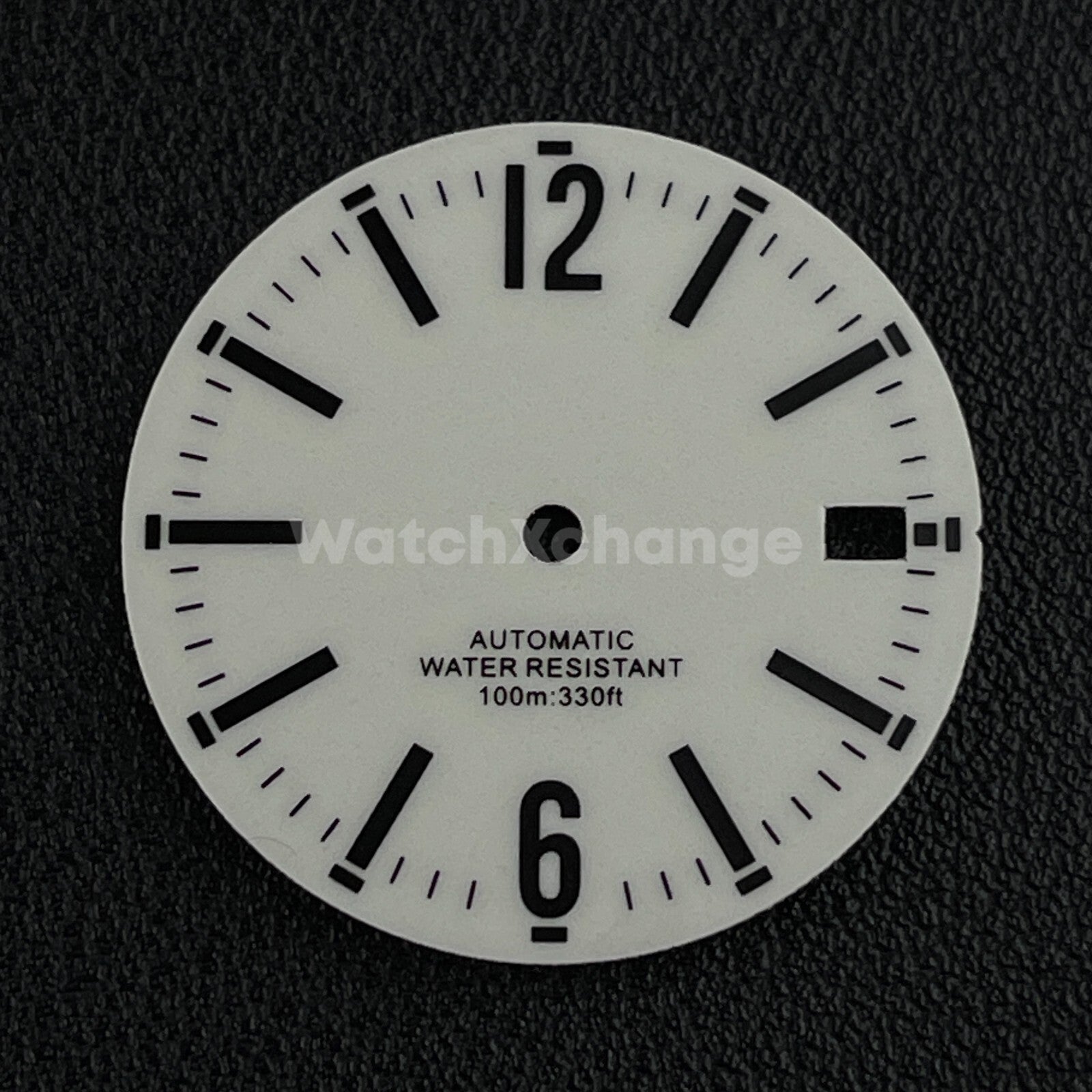 29mm White Green Full Luminous Watch Dial Face Fit for NH35 NH36 Movement Parts