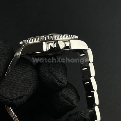 Black & Blue 40mm Diving Mens Watch NH35A Automatic Movement Sapphire Steel