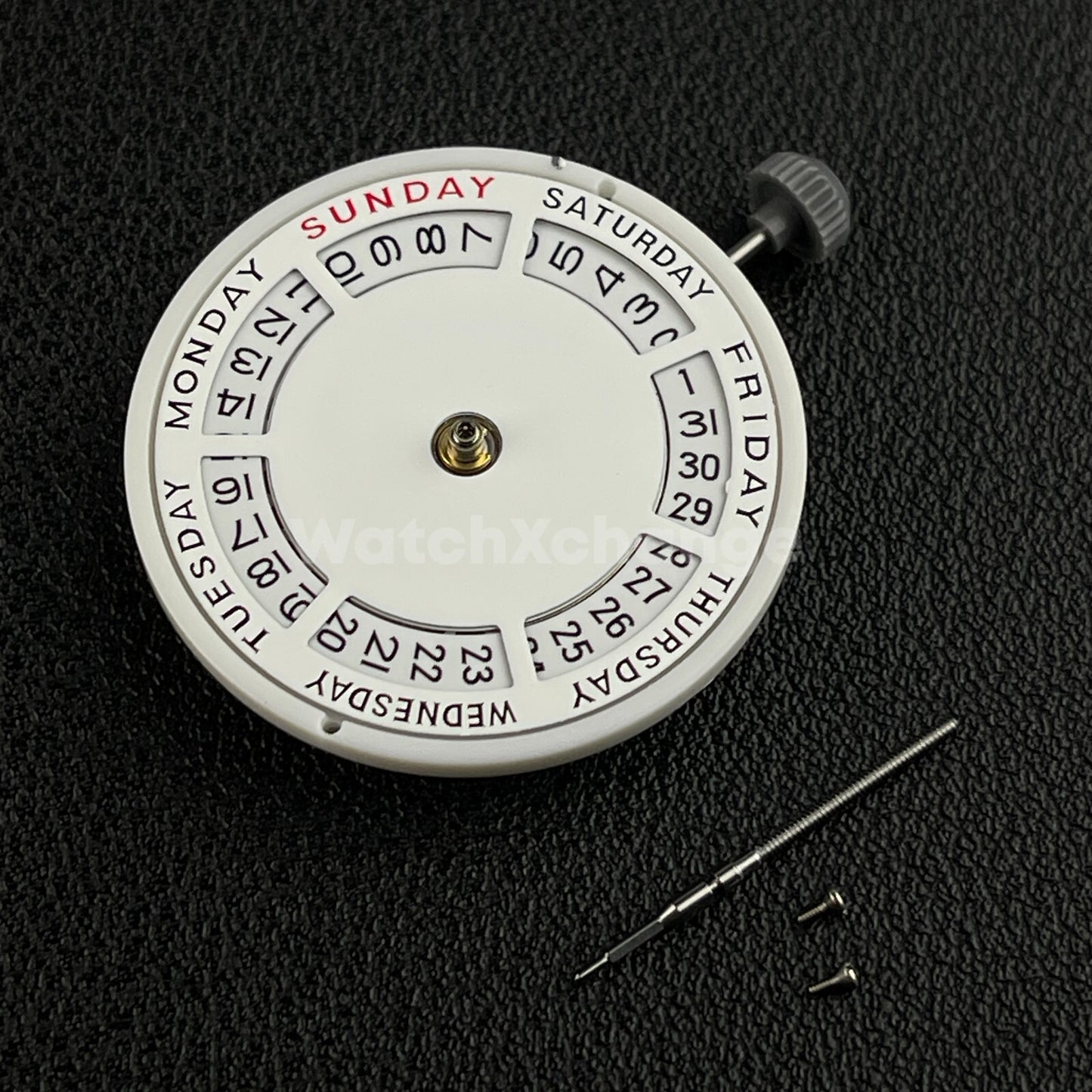 Miyota 8285 Movement Dual Calendar White Machine Mechanical Movement Watch Part