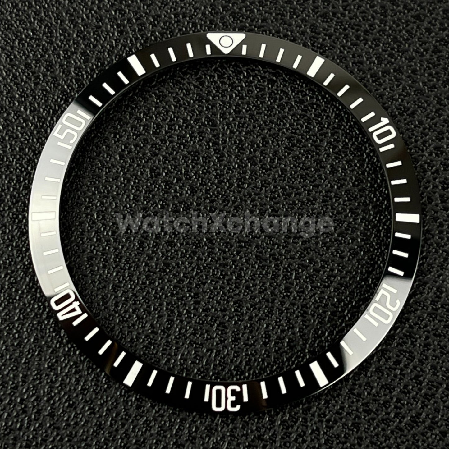 34mm Black & White Ceramic SUB Bezel Insert For Seiko Rolex Tudor Divers Watch