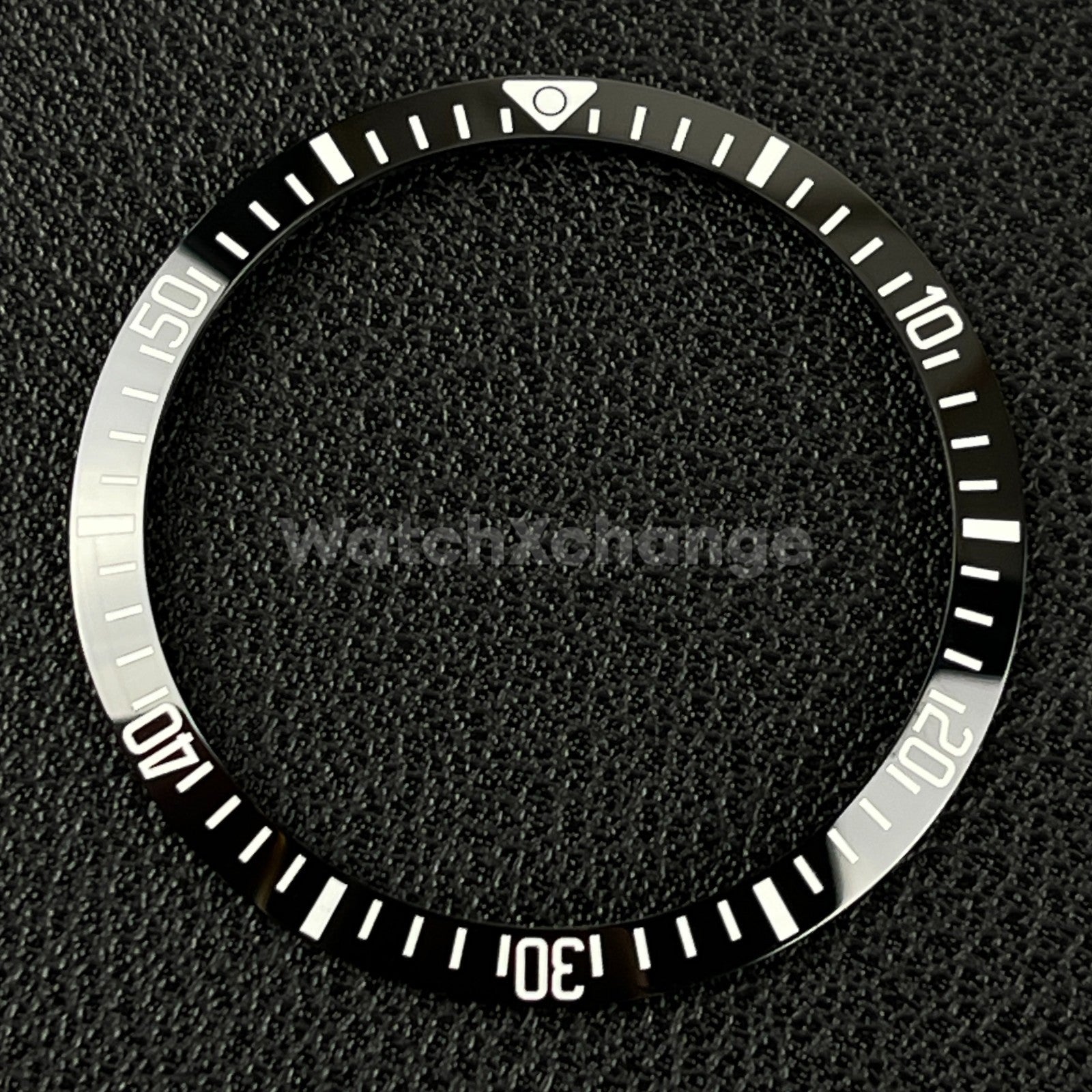 34mm Black & White Ceramic SUB Bezel Insert For Seiko Rolex Tudor Divers Watch