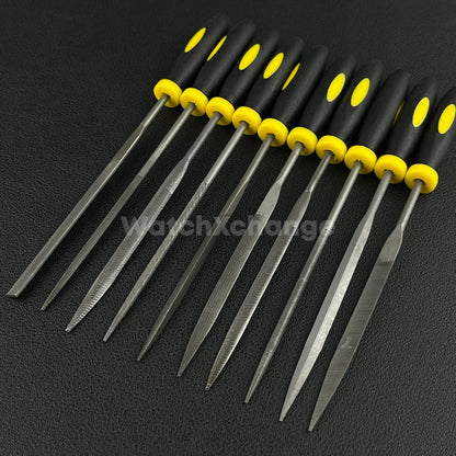 Premium Needle File Set High-Carbon Steel for Jewellery Craft Metal Wood Models