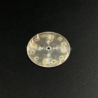28.5mm Orange Watch Dial for SEIKO NH35 NH36 Watch Movement Parts