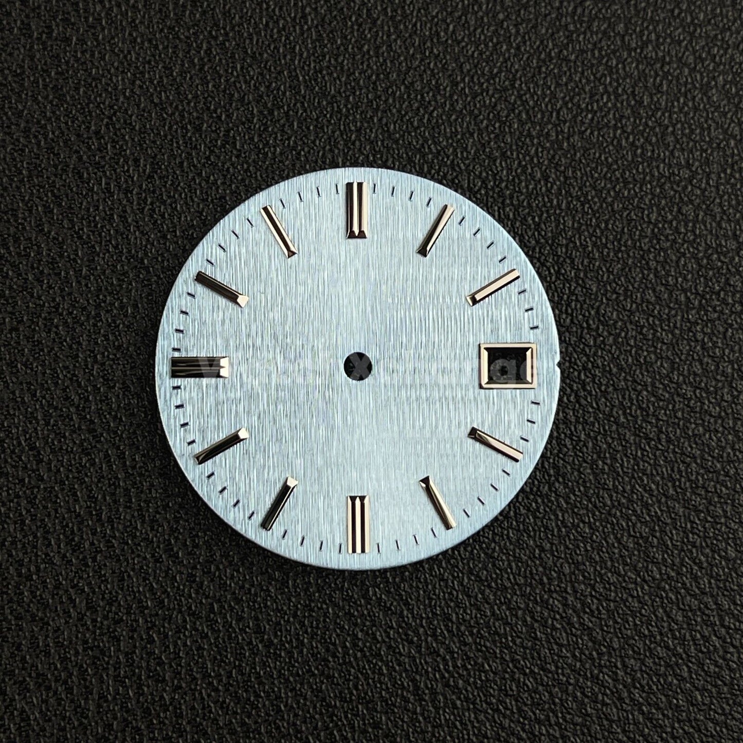 28.5mm Light Blue Vertical Line Texture Watch Dial for SEIKO NH35 NH36 Movement