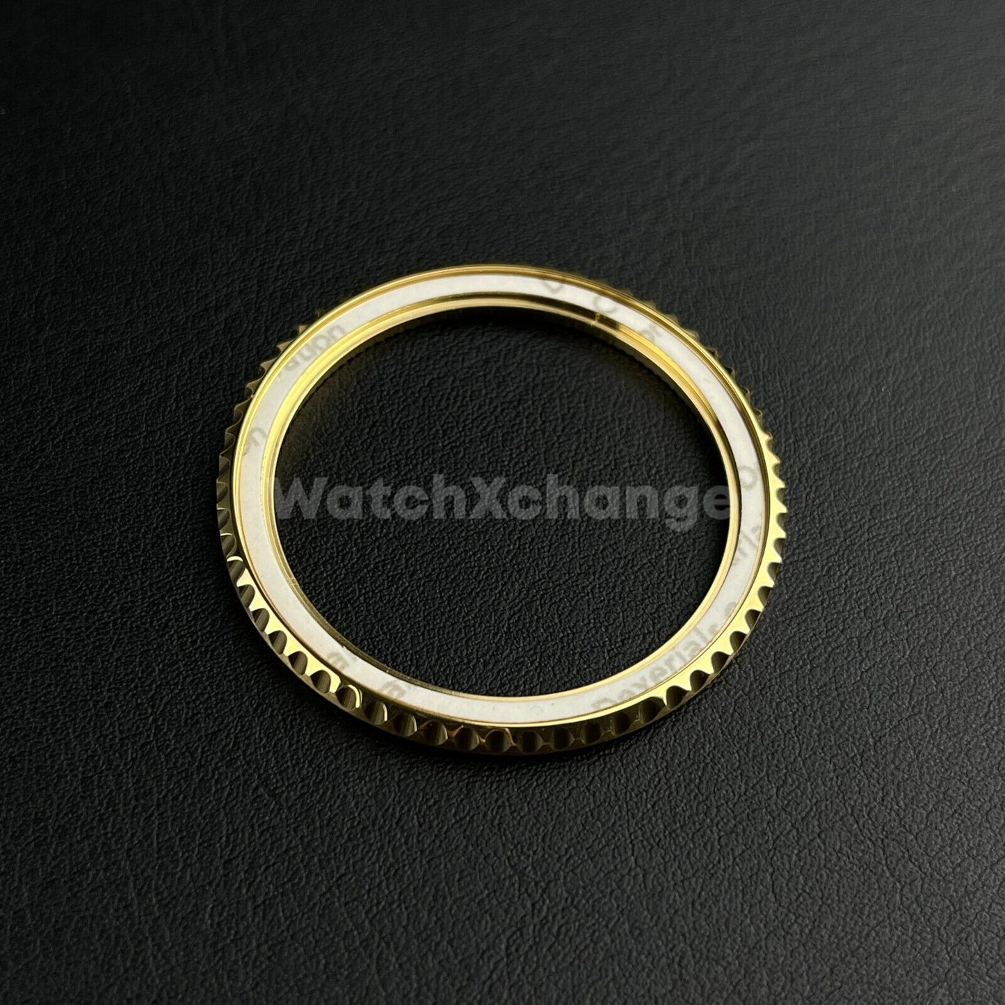 40.8mm x 32.6mm Gold Diver Watch Bezel Base – Submariner Polished for 40mm Sub