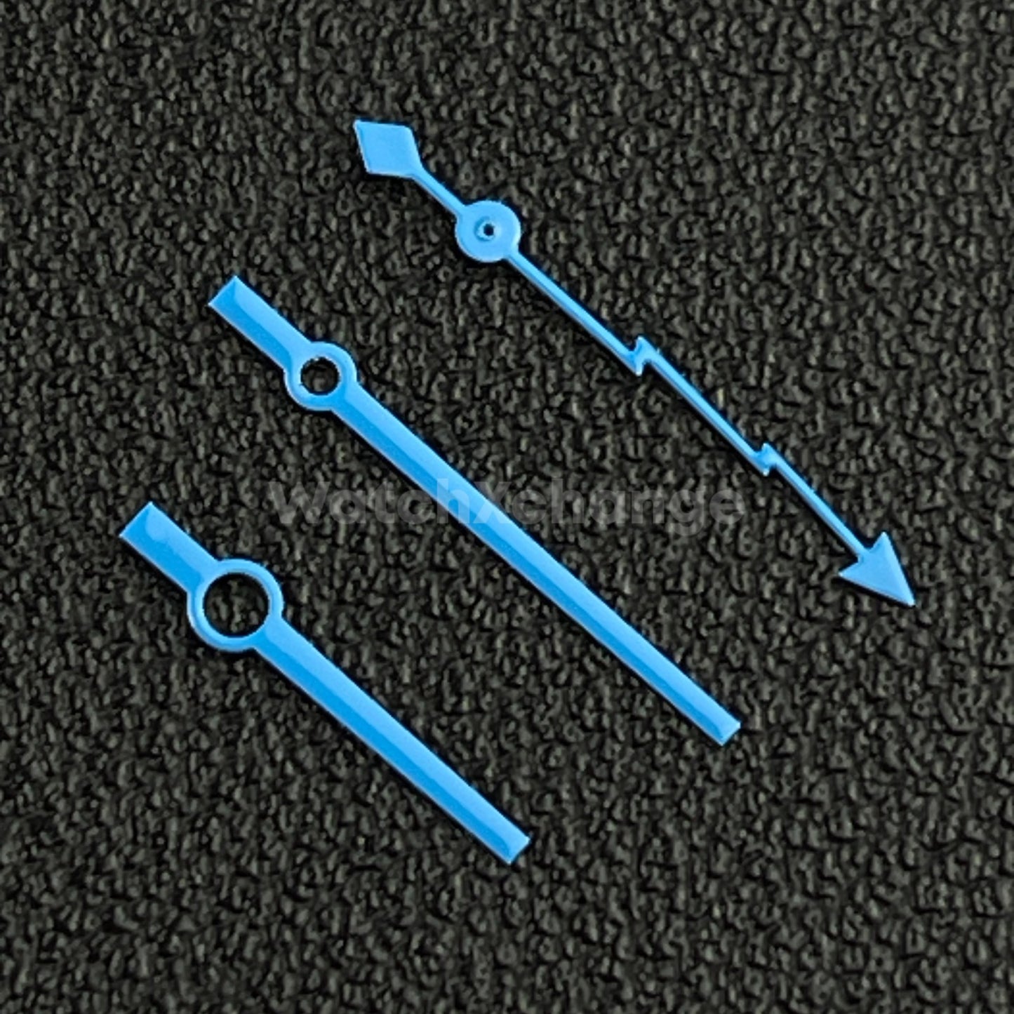 Sky Light Blue Lightning Strike Watch Hands For SEIKO NH35/36 Movements